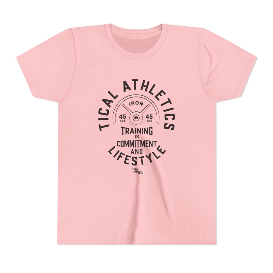 Method Man Training is Commitment and Lifestyle Tical Athletic Youth Short Sleeve Tee