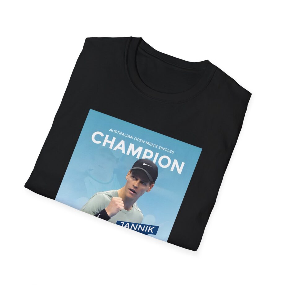 Jannik Sinner Australian Open Men's Singles Champion 2025 Unisex Softstyle T-Shirt