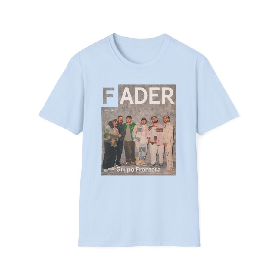 Grupo Frontera the Fader Cover Unisex Softstyle T-Shirt