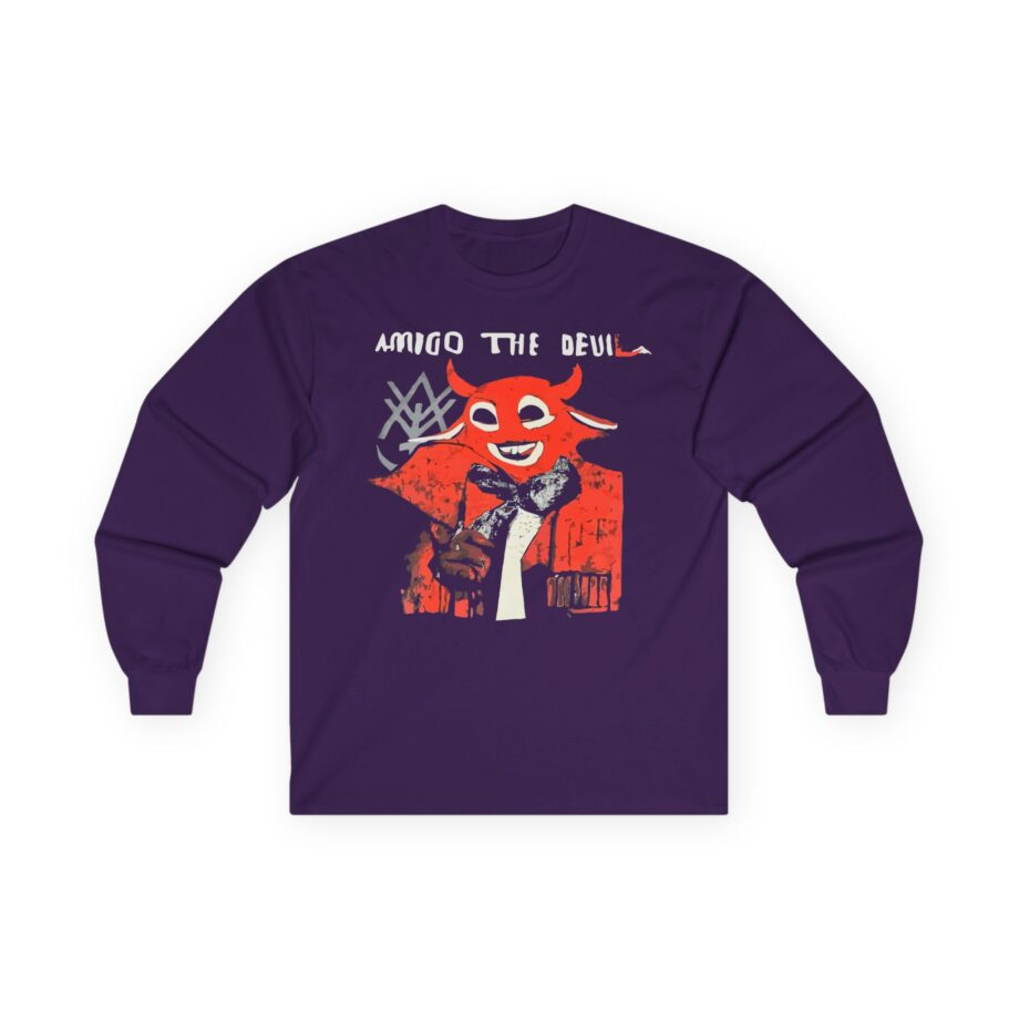 Amigo the Devil Seal the Deal Unisex Ultra Cotton Long Sleeve Tee