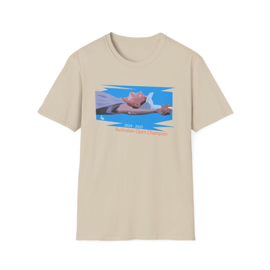 Jannik Sinner 2024-2025  Australian Open Champion Unisex Softstyle T-Shirt