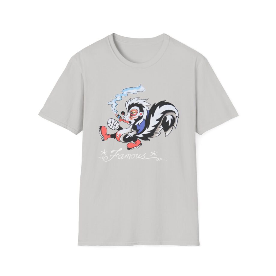 Kim Petras Famous Skunk Boxy Unisex Softstyle T-shirt