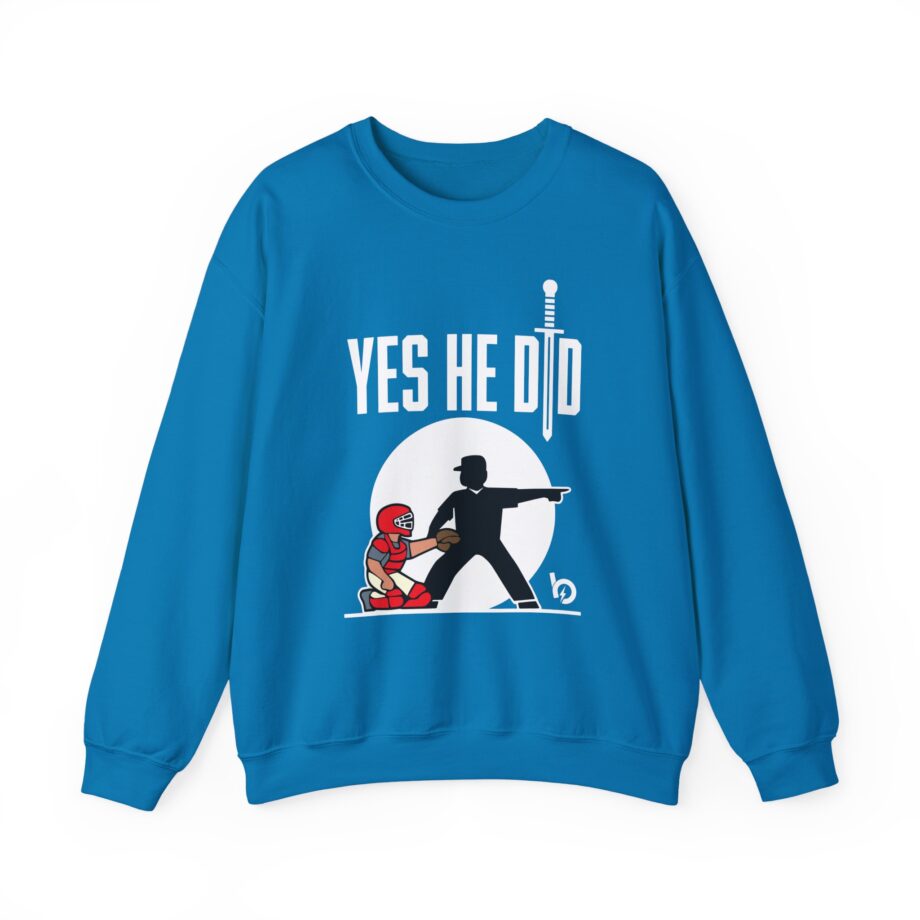 Trevor Bauer Yes He Did Three-panel Fleece Hoodie