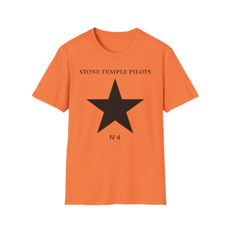 Stone Temple Pilots No. 4 Star Unisex Softstyle T-Shirt