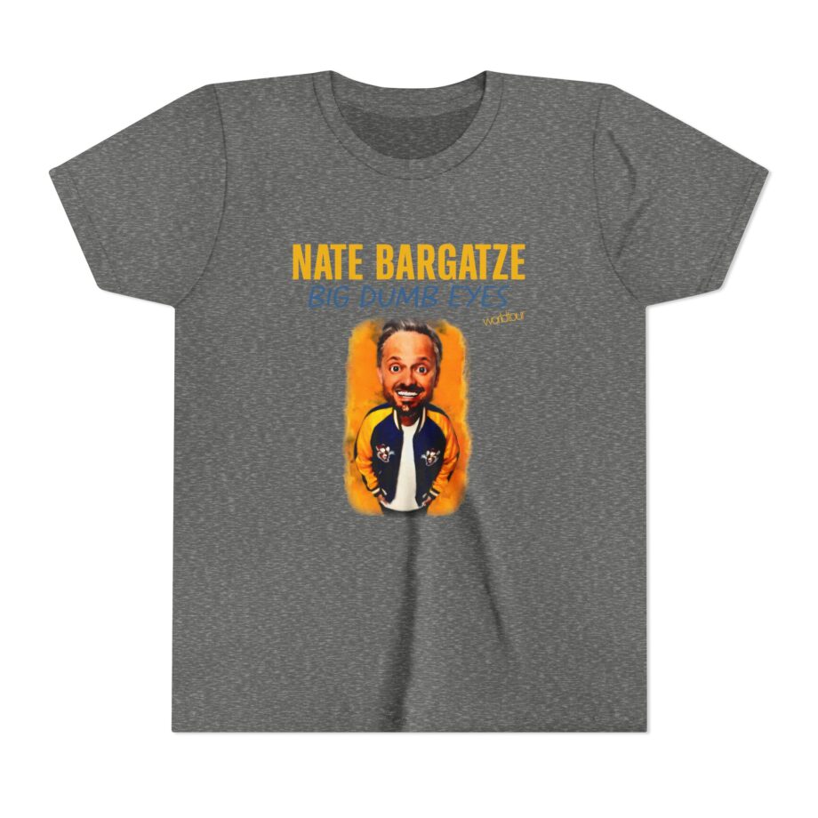 Nate Bargatze Big Dumb Eyes Tour Youth Short Sleeve Tee