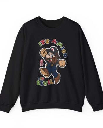 Its-a-migo the Devil Unisex Heavy Blend Crewneck Sweatshirt