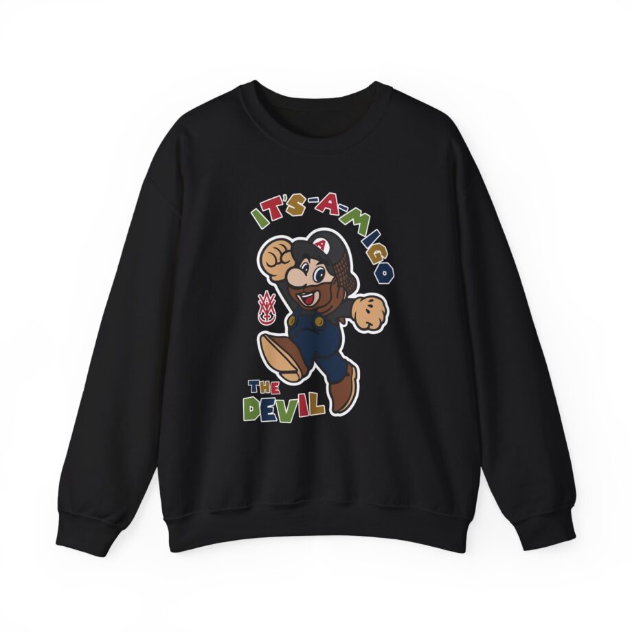 Its-a-migo the Devil Unisex Heavy Blend Crewneck Sweatshirt