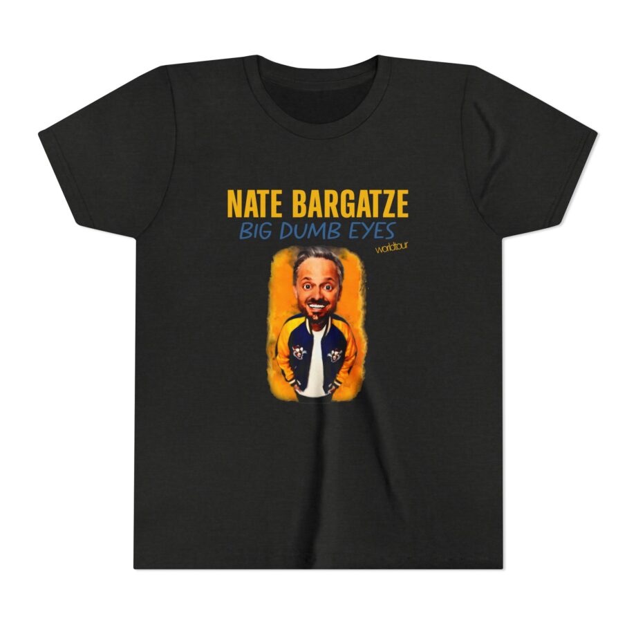 Nate Bargatze Big Dumb Eyes Tour Youth Short Sleeve Tee