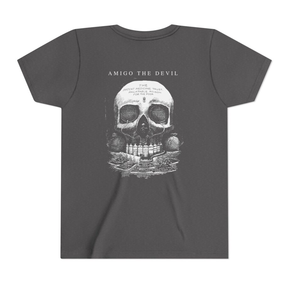 Amigo the Devil Death's Laboratory Youth Short Sleeve Tee