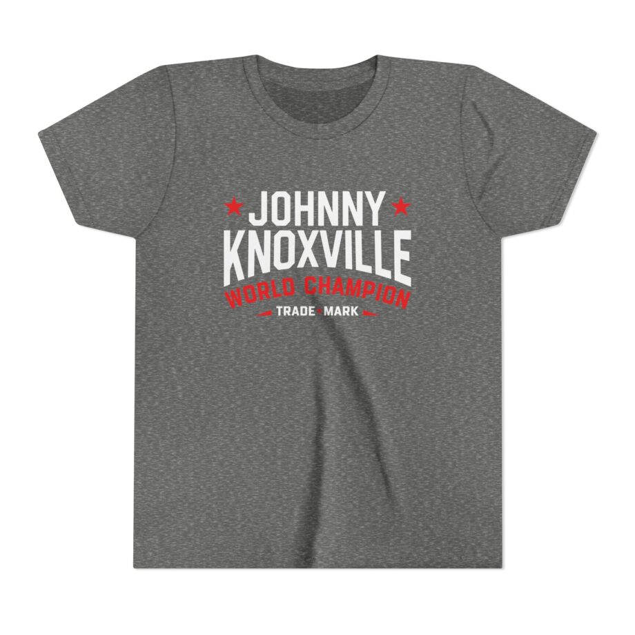 Jackass Johnny Knoxville World Champion Trade Mark Youth Short Sleeve Tee