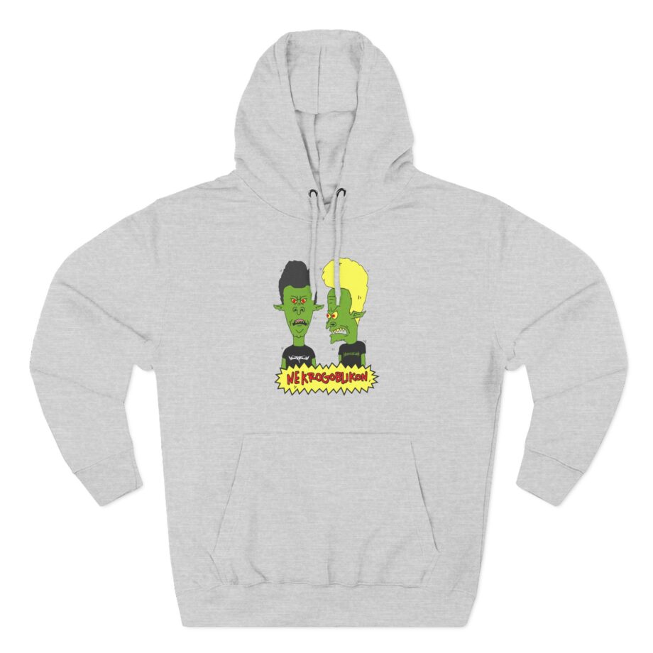 Nekrogoblikon Three-Panel Fleece Hoodie