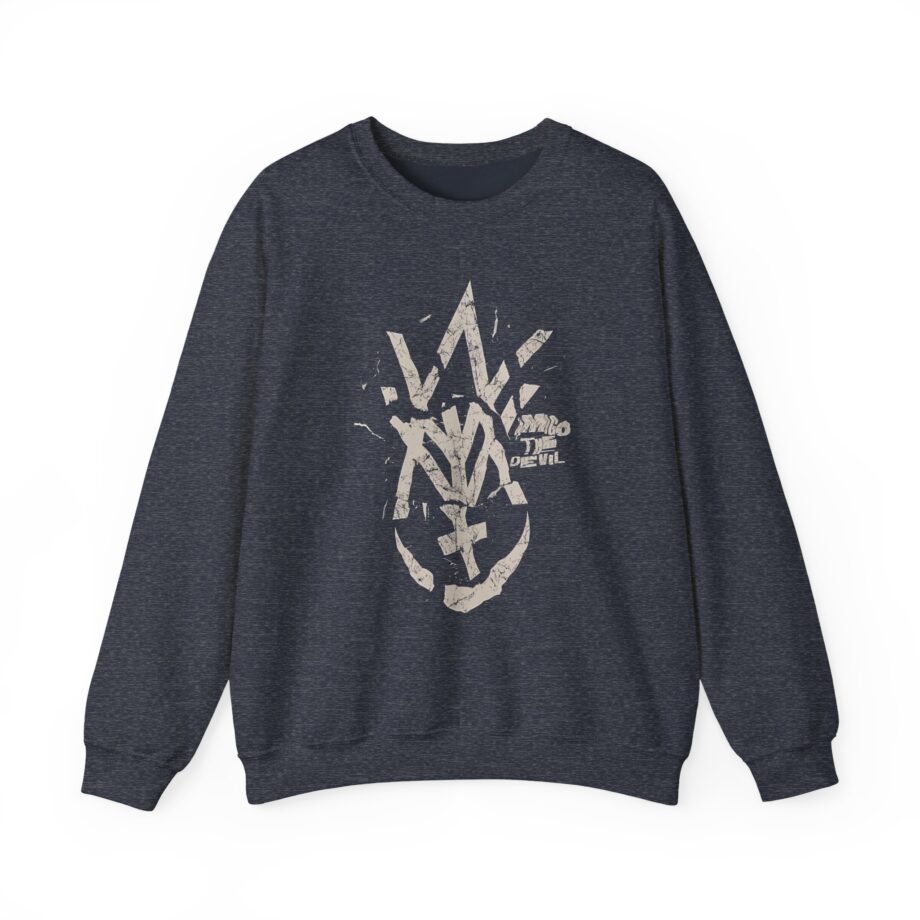 Amigo the Devil Destroyed Unisex Heavy Blend Crewneck Sweatshirt