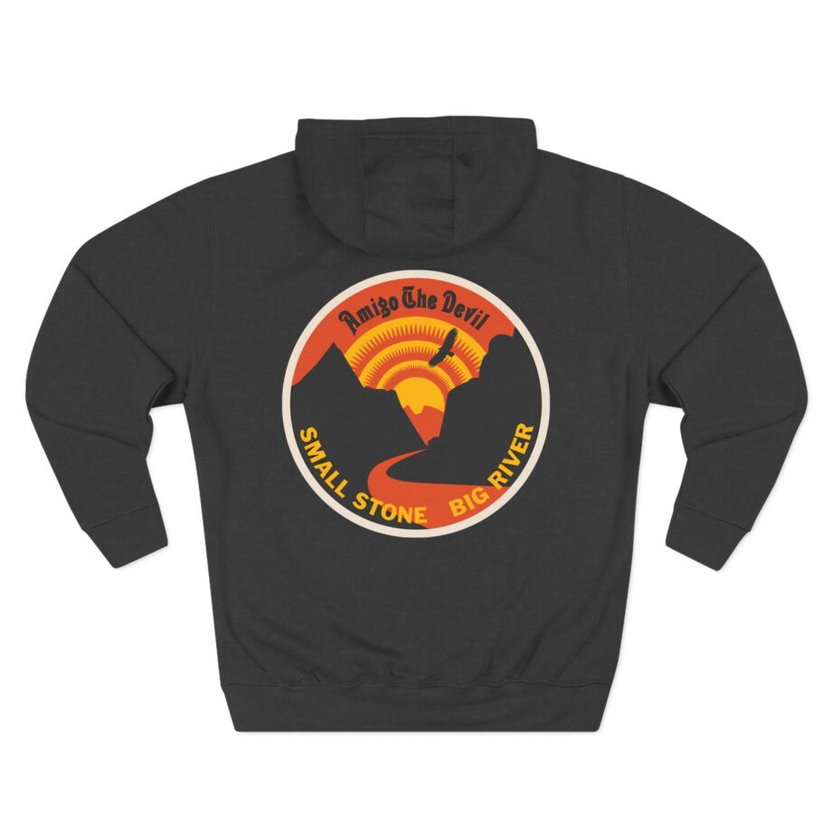 Amigo the Devil  Three-Panel Fleece Hoodie