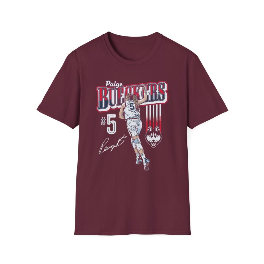 Paige Bueckers Paige Bueckers Comic Unisex Softstyle T-shirt