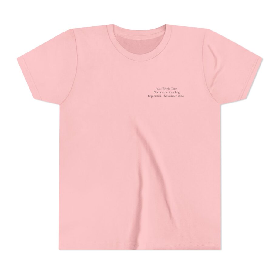 Wave to Earth 0.03 NA Tour  Youth Short Sleeve Tee