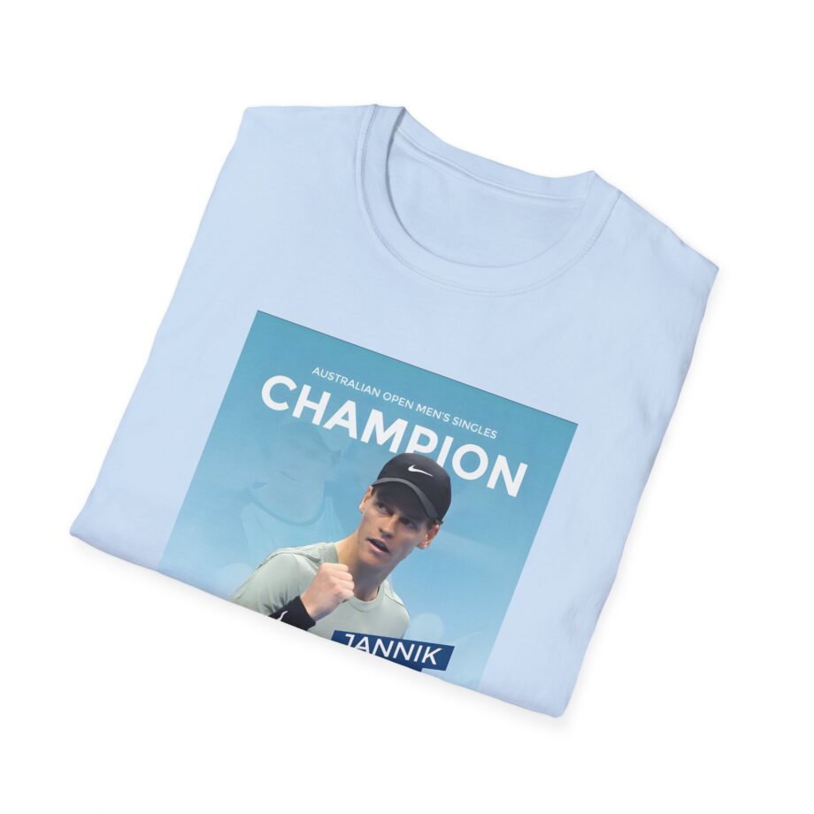 Jannik Sinner Australian Open Men's Singles Champion 2025 Unisex Softstyle T-Shirt