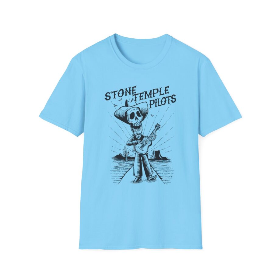 Stone Temple Pilots Desert Skeleton Unisex Softstyle T-Shirt