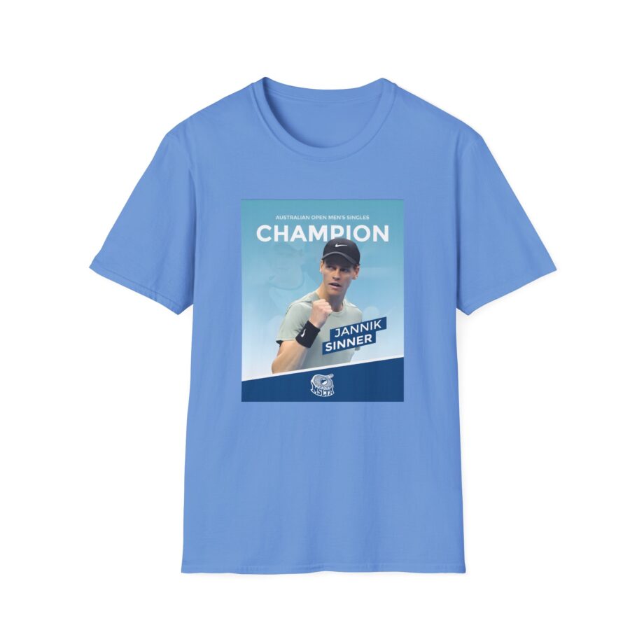 Jannik Sinner Australian Open Men's Singles Champion 2025 Unisex Softstyle T-Shirt