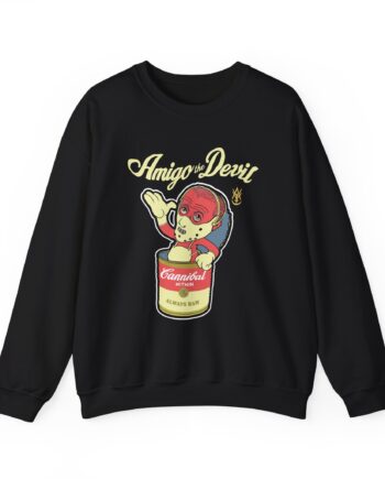 Amigo the Devil Canibal Within Unisex Heavy Blend Crewneck Sweatshirt