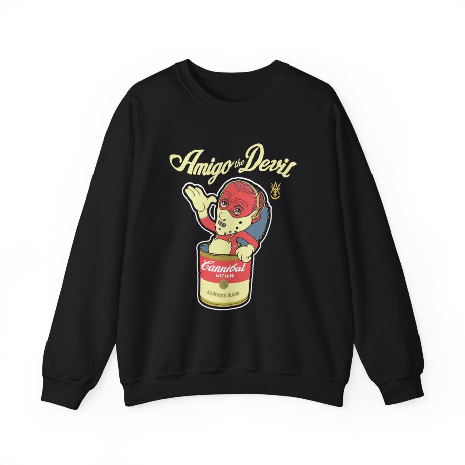 Amigo the Devil Canibal Within Unisex Heavy Blend Crewneck Sweatshirt