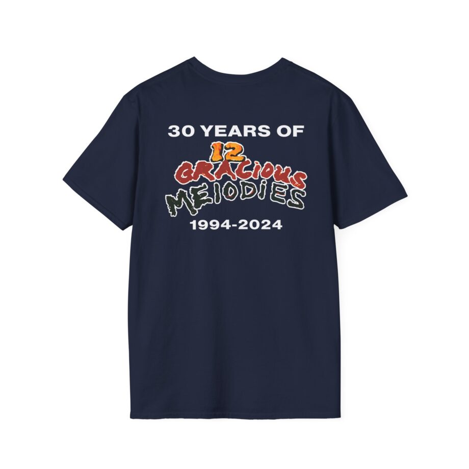 Stone Temple Pilots 12 Gracious Melodies 30th Anniversary Unisex Softstyle T-Shirt