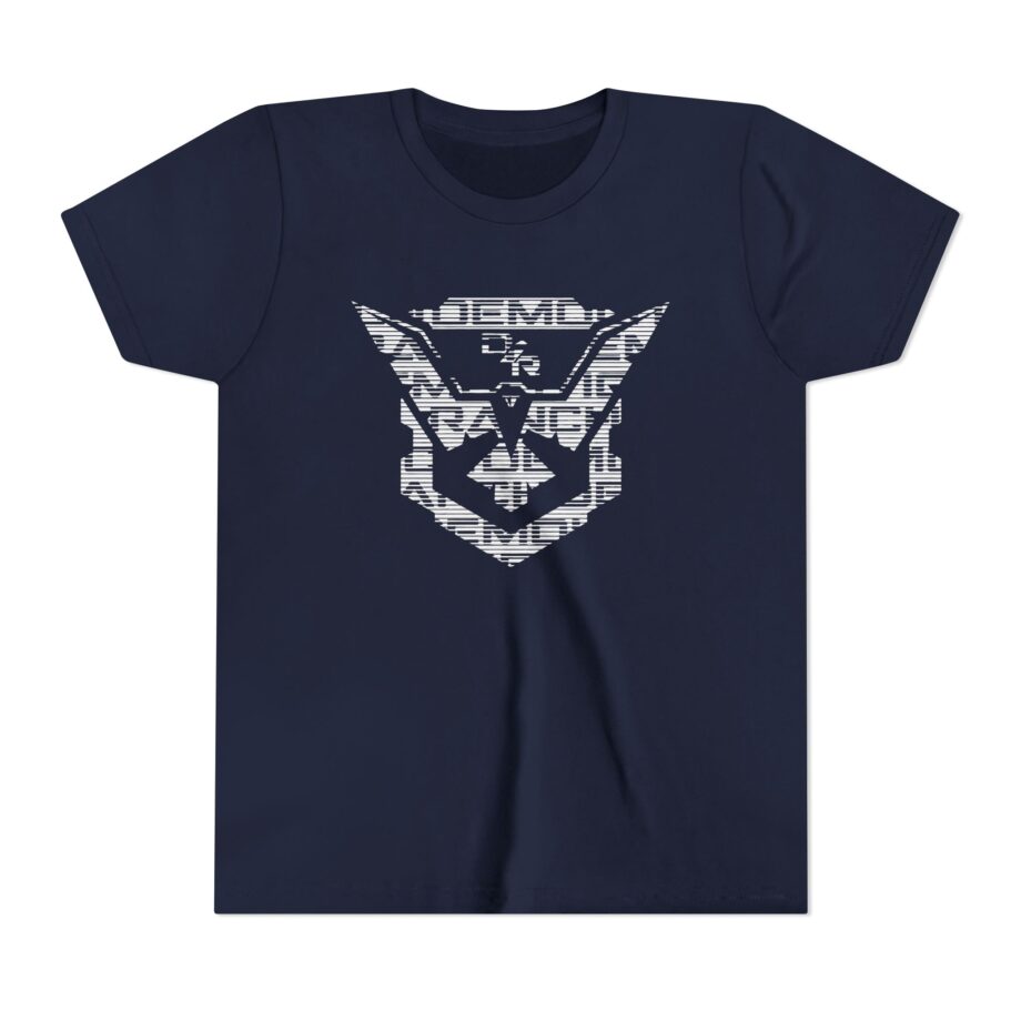 Demolition Ranch Demo Glitch Shield Youth Short Sleeve Tee