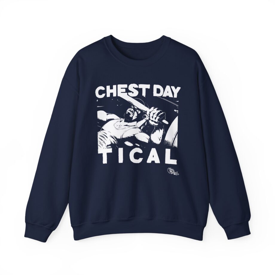 Method Man Chest Day Unisex Heavy Blend Crewneck Sweatshirt