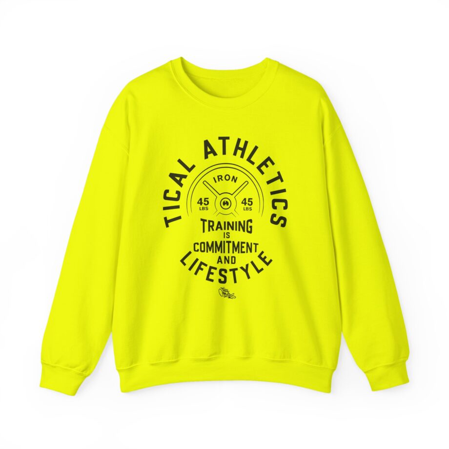 Method Man Training is Commitment and Lifestyle Tical Athletic Unisex Heavy Blend Crewneck Sweatshirt