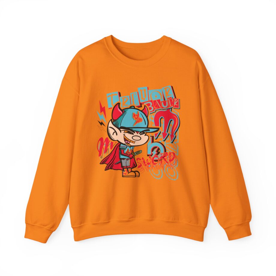 Trevor Bauer Diablo's Cartoon Three-panel Fleece Hoodie