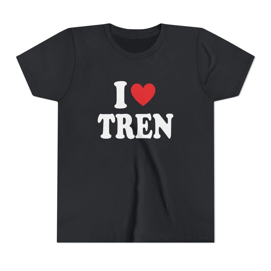 I Love Tren Youth Short Sleeve Tee