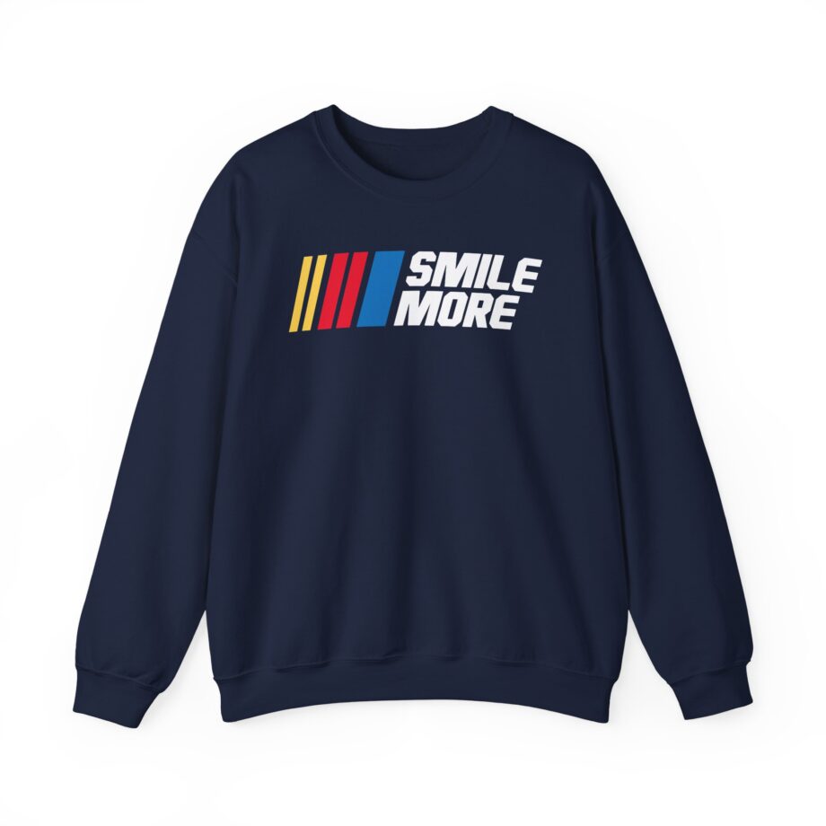 Roman Atwood Smile More Racing Unisex Heavy Blend Crewneck Sweatshirt
