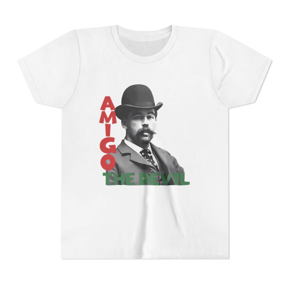 Amigo the Devil Elvis Holmes Calling Youth Short Sleeve Tee