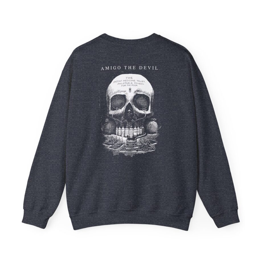 Amigo the Devil Tiger Unisex Heavy Blend Crewneck Sweatshirt