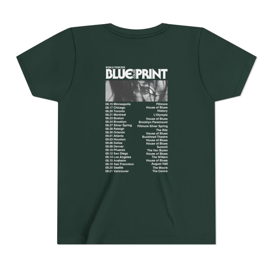 Colde 'BLUEPRINT' NA Tour Youth Short Sleeve Tee