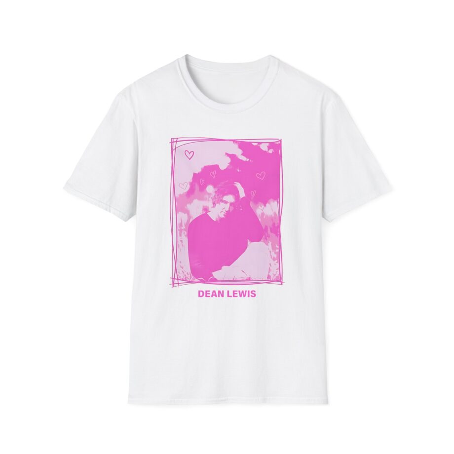 Dean Lewis Pink Photo Unisex Softstyle T-shirt