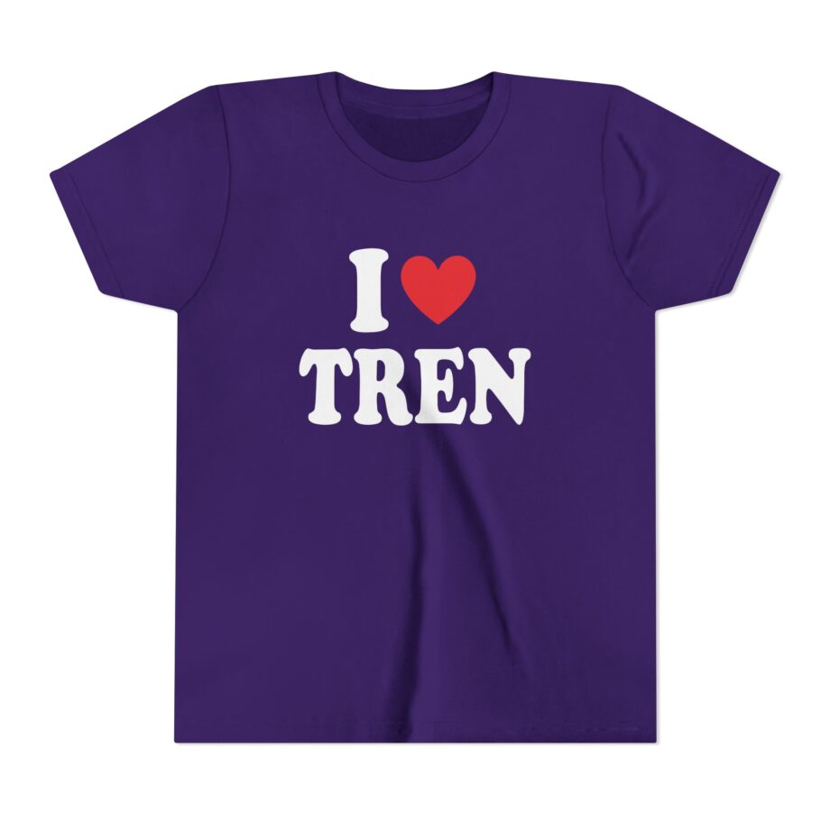 I Love Tren Youth Short Sleeve Tee