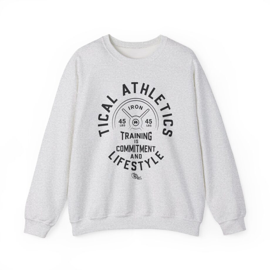 Method Man Training is Commitment and Lifestyle Tical Athletic Unisex Heavy Blend Crewneck Sweatshirt