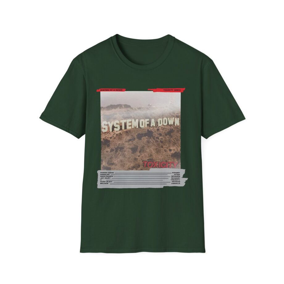 System of a Down Mixing Board Unisex Softstyle T-Shirt
