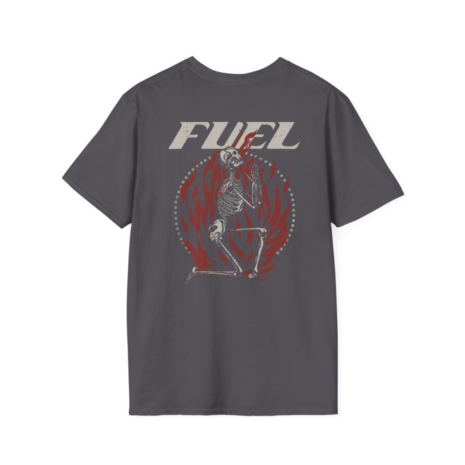 Fuel Camo Flame Prayer Unisex Softstyle T-shirt