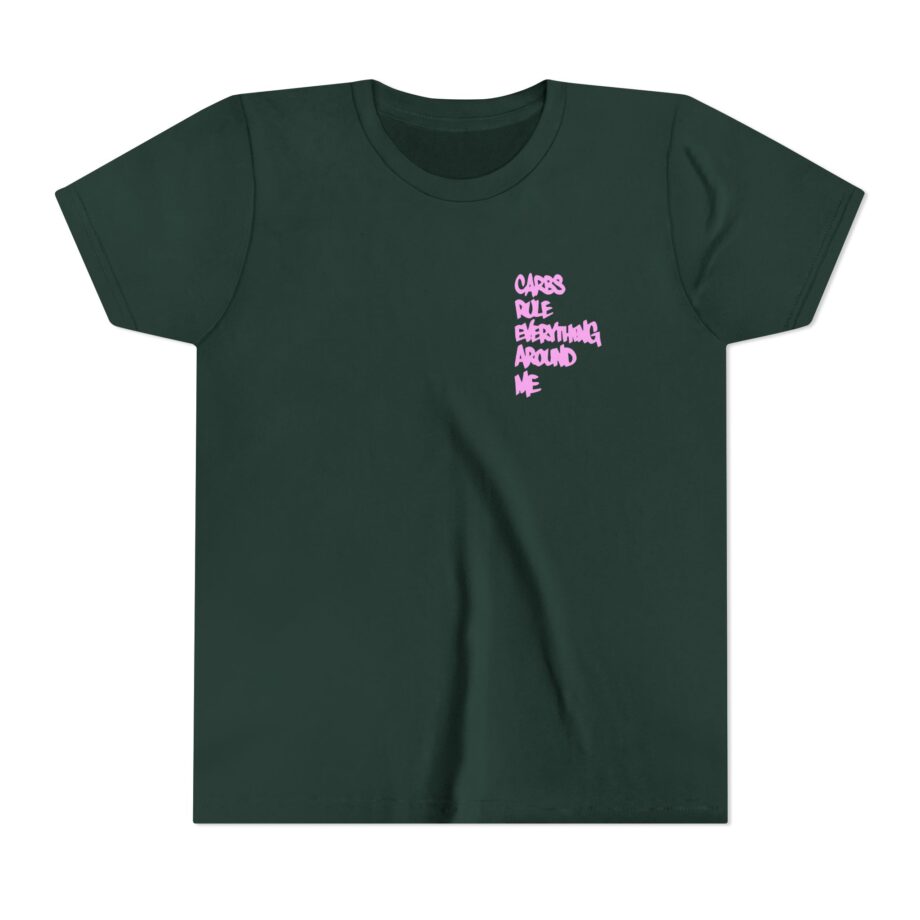 Method Man Carbs Rule Everything Around Me Youth Short Sleeve Tee