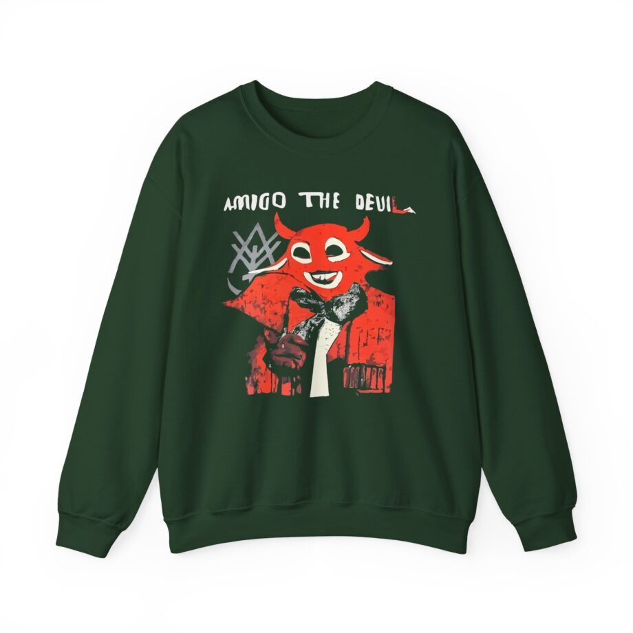 Amigo the Devil Seal the Deal Unisex Heavy Blend Crewneck Sweatshirt