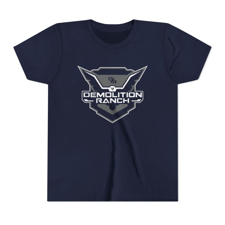 Monochrome Shield Youth Short Sleeve Tee