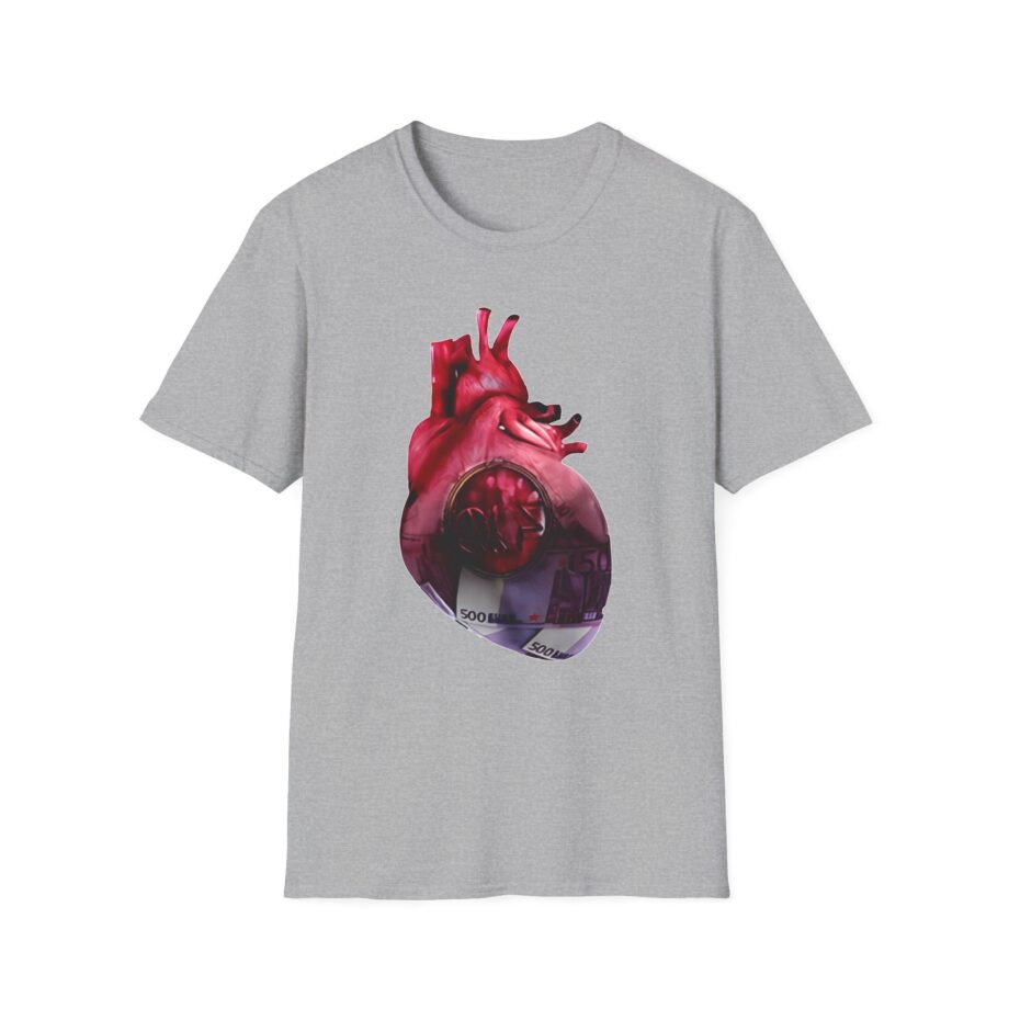 PNL Qlf Heart Ticket 500 Unisex Softstyle T-shirt