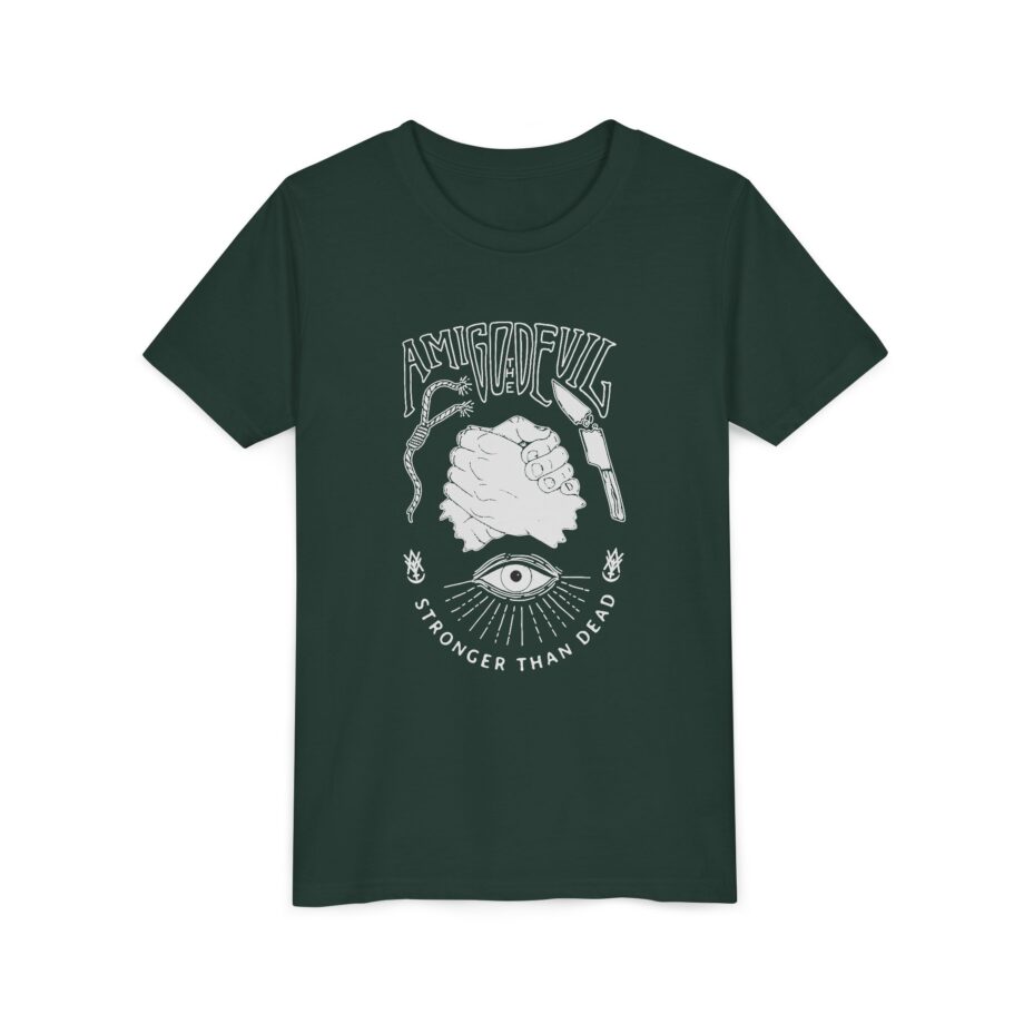 Amigo the Devil Stronger Youth Short Sleeve Tee