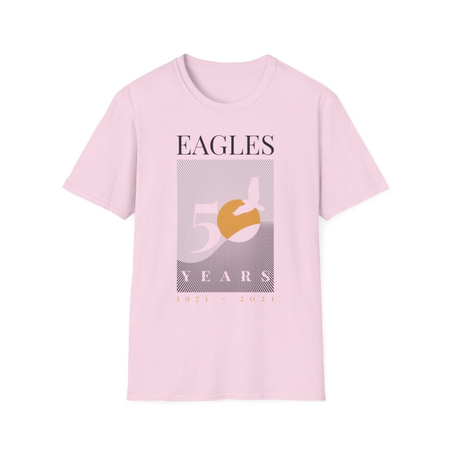 The Eagles 50 Years Sunrise Unisex Softstyle T-Shirt