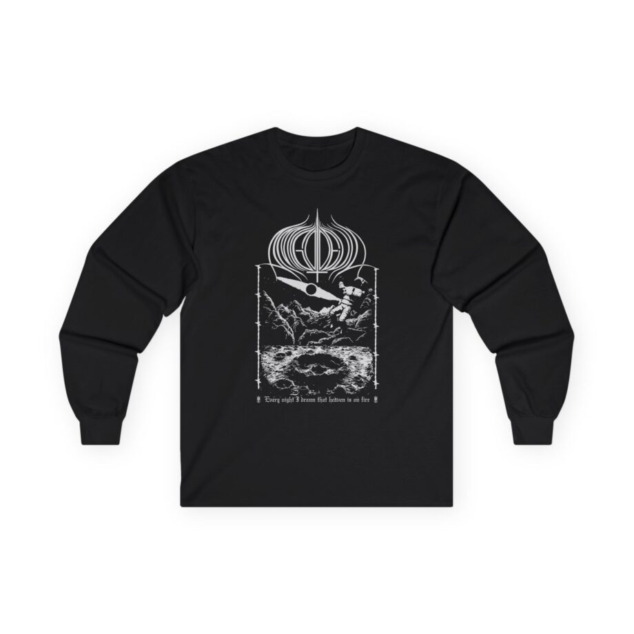 Amigo The Devil  Heavens On Fire Unisex Ultra Cotton Long Sleeve Tee