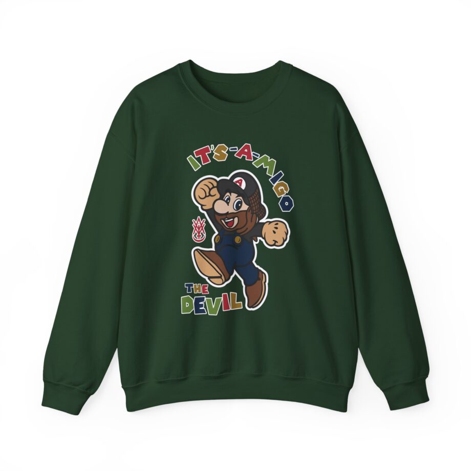 Its-a-migo the Devil Unisex Heavy Blend Crewneck Sweatshirt