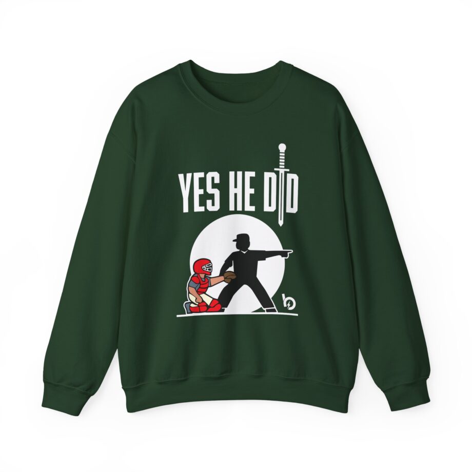 Trevor Bauer Yes He Did Three-panel Fleece Hoodie