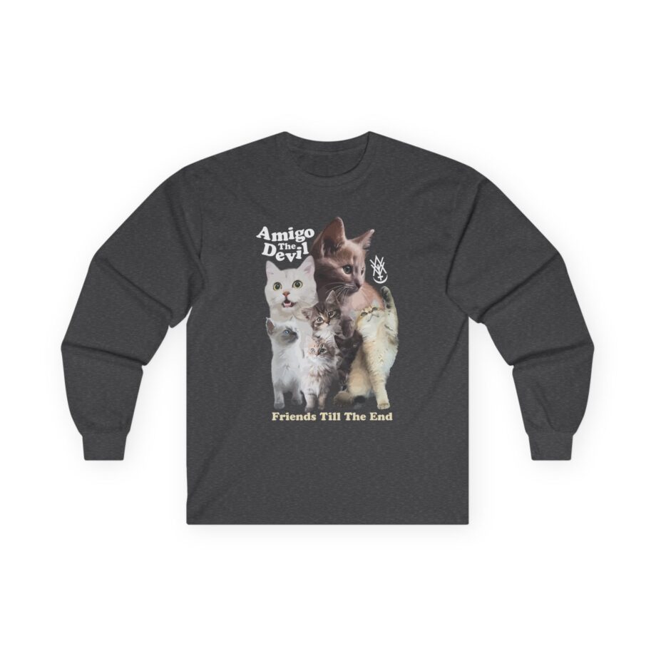 Amigo the Devil  Too Many Puppies Unisex Ultra Cotton Long Sleeve Tee