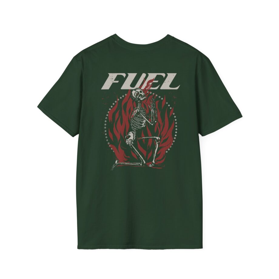 Fuel Camo Flame Prayer Unisex Softstyle T-shirt